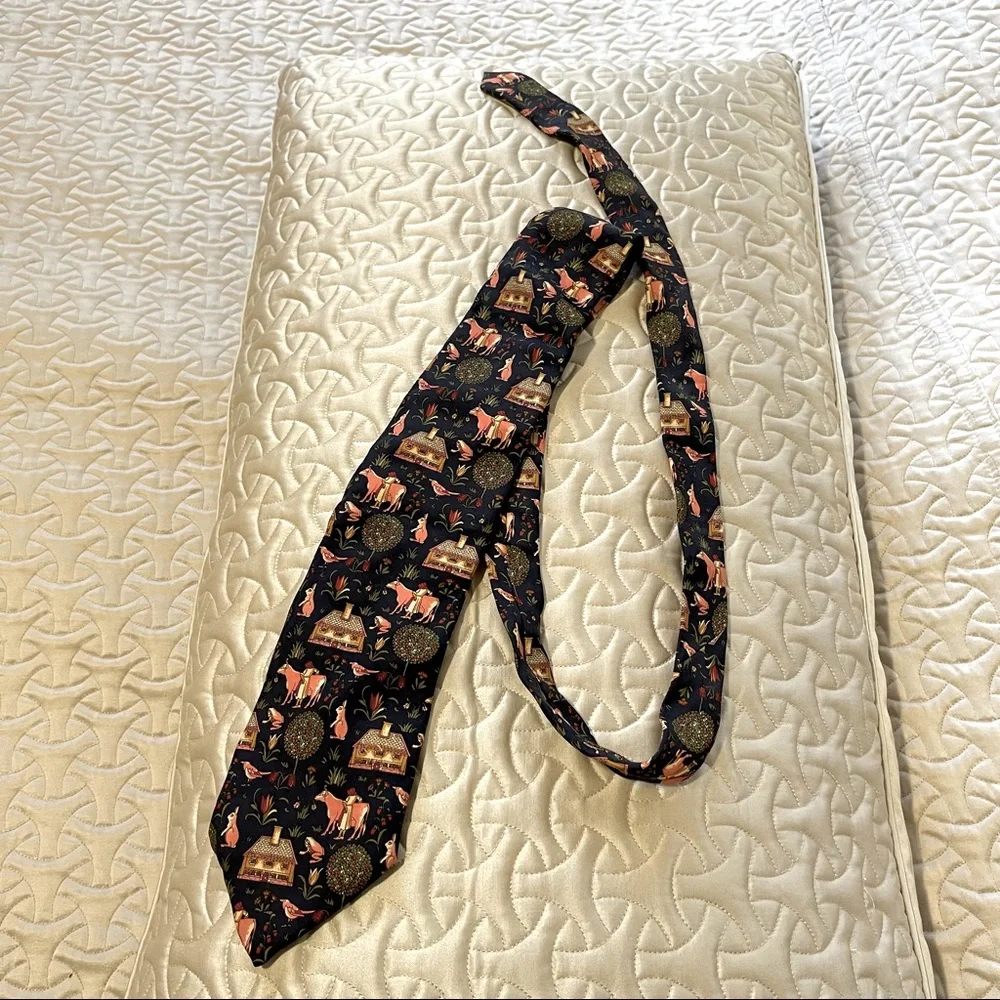 π Lovely Vintage Italian silk tie - Picture 7 of 7